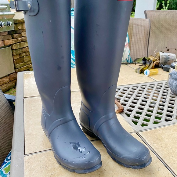 HUNTER tall rain boots - Picture 3 of 6